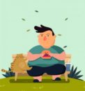 Fat Cartoon Character vectors, Icon and Wallpapers