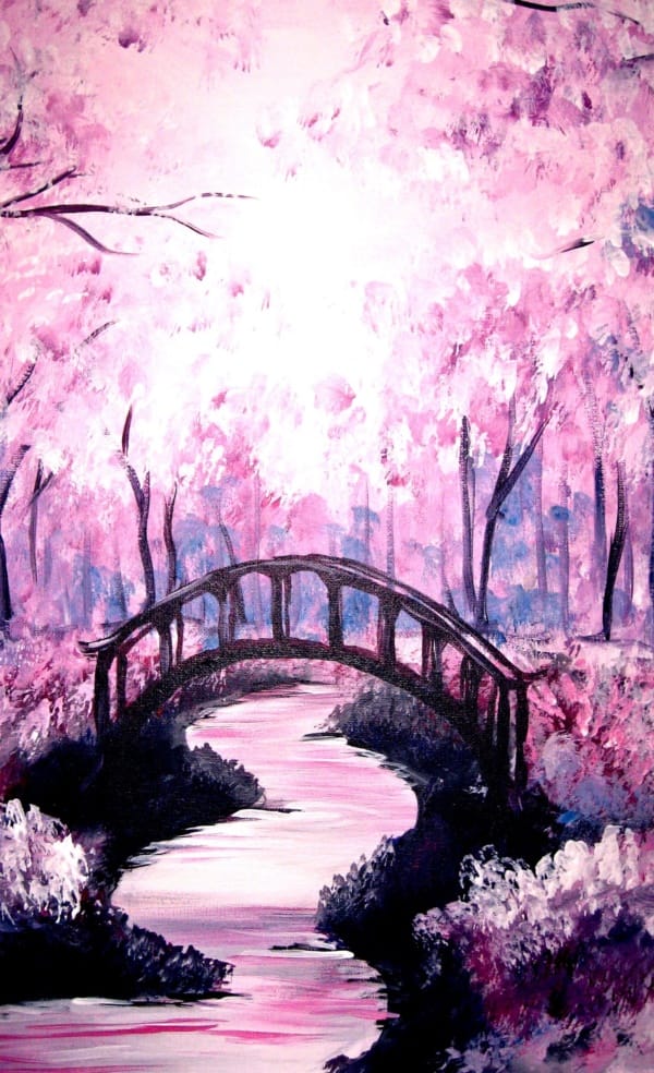 110 easy acrylic painting ideas for beginners to try