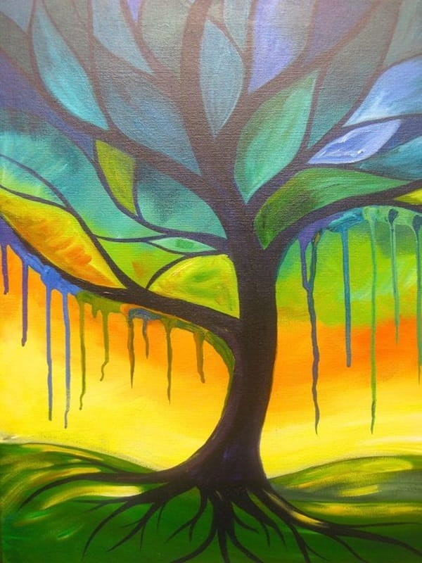 125 Easy Acrylic Painting Ideas for Beginners to try