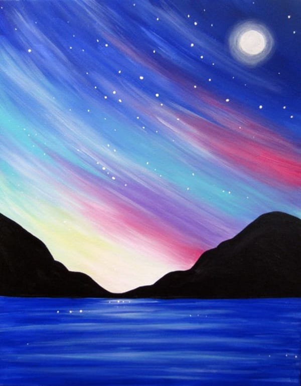 125 Easy Acrylic Painting Ideas For Beginners To Try