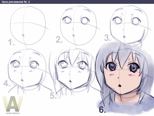 How to Draw Anime Characters Step by Step (30 Examples)