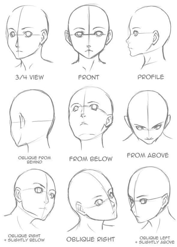 How to Draw Anime Characters Step by Step (30 Examples)