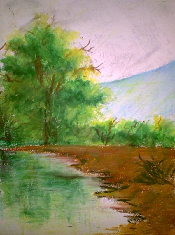 42 Easy Oil Pastel Drawings and Painting Ideas