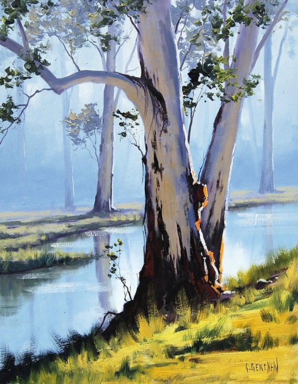 landscape painting easy landscape painting easy
