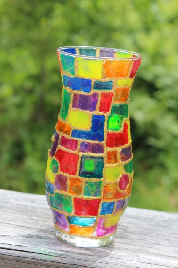 42 Beautiful Glass Painting Ideas and Designs for Beginners