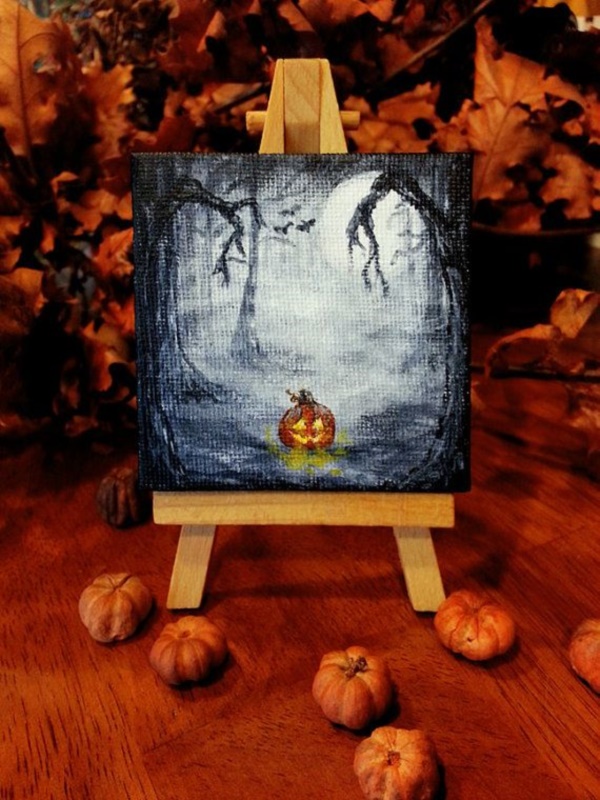 42 Simple Acrylic Canvas Painting Ideas for Beginners
