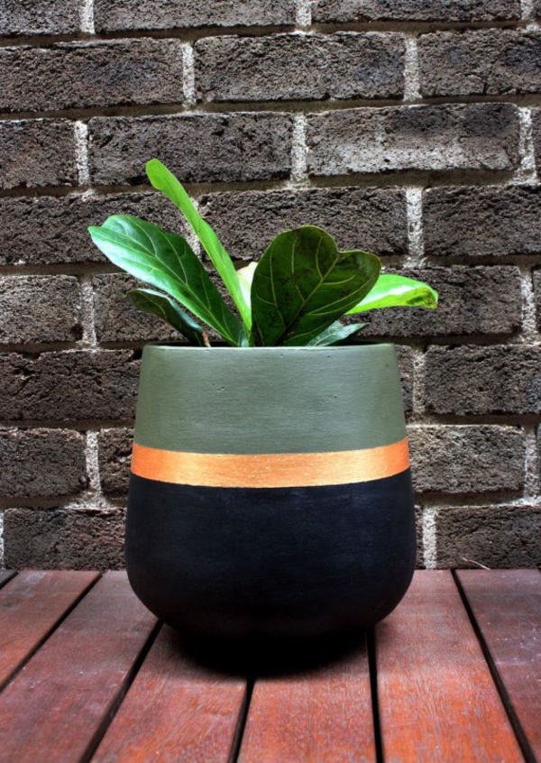 Pin on Painted plant pots