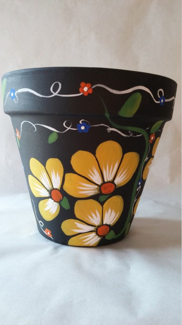 40 Easy Pot Painting Ideas And Designs For Beginners