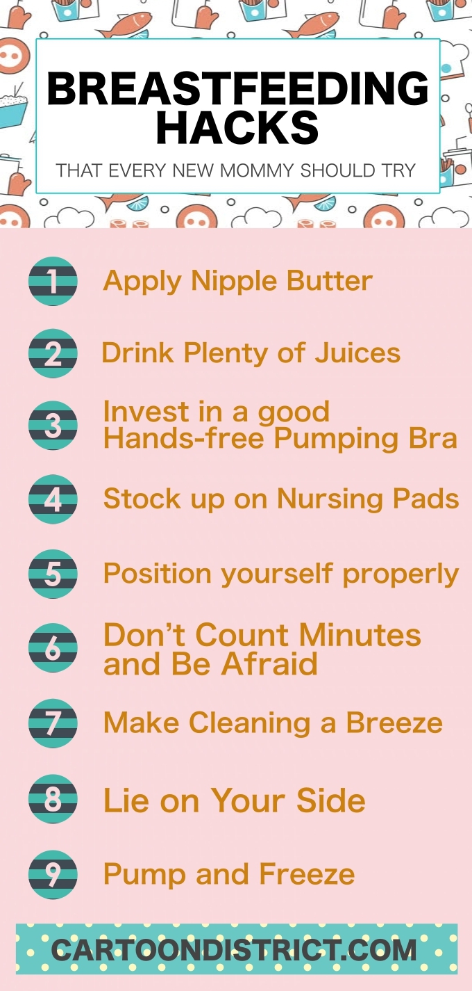 breastfeeding Hacks that every new mommy should try