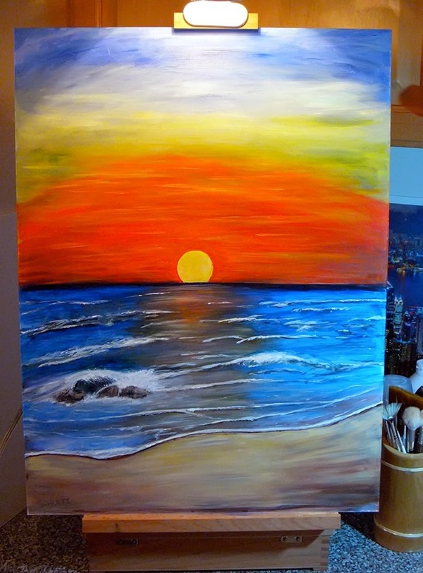 42 Beautiful Oil Painting Ideas for Beginners to Try