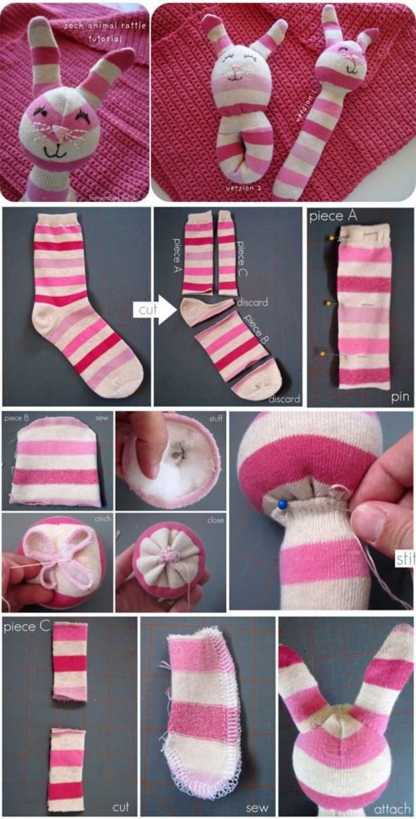 brilliant-diy-sock-animals