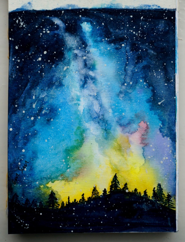 acrylic-galaxy-painting-ideas