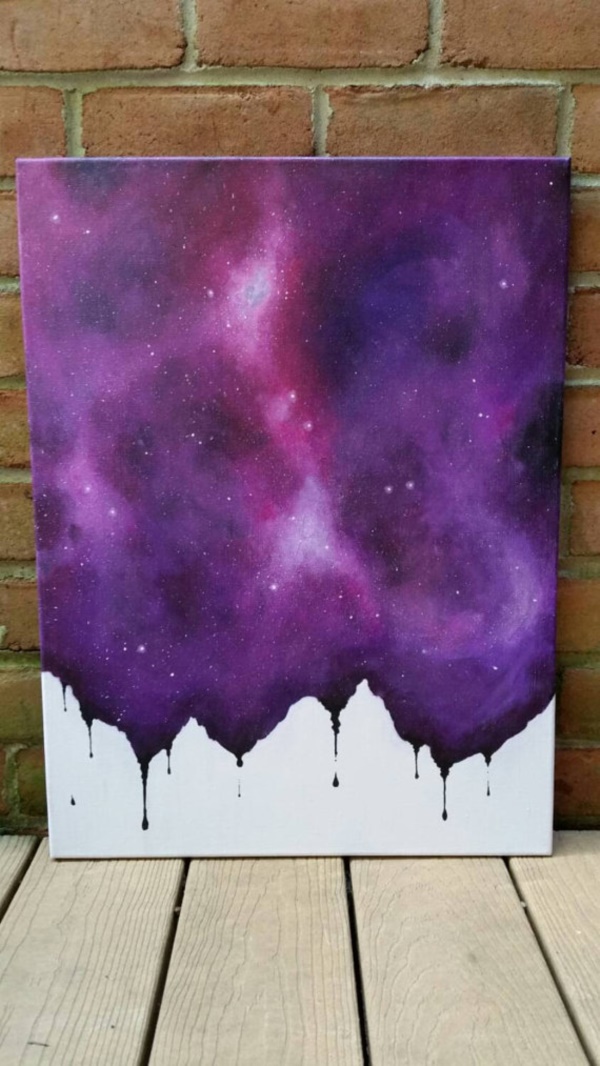 30 Startling Acrylic Galaxy Painting Ideas