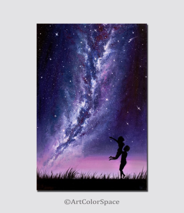 acrylic-galaxy-painting-ideas