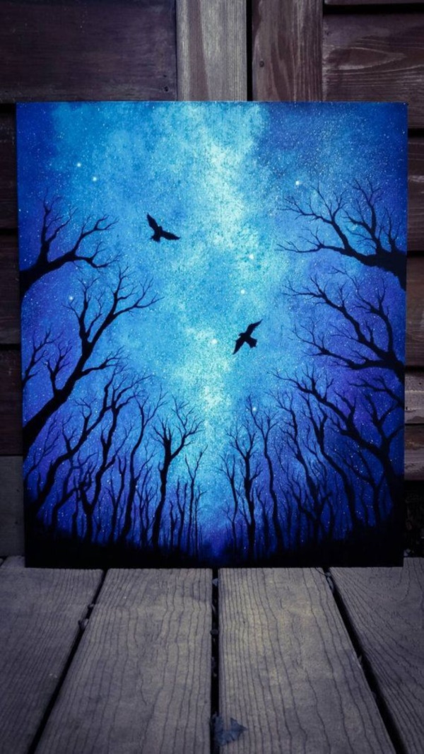 acrylic-galaxy-painting-ideas