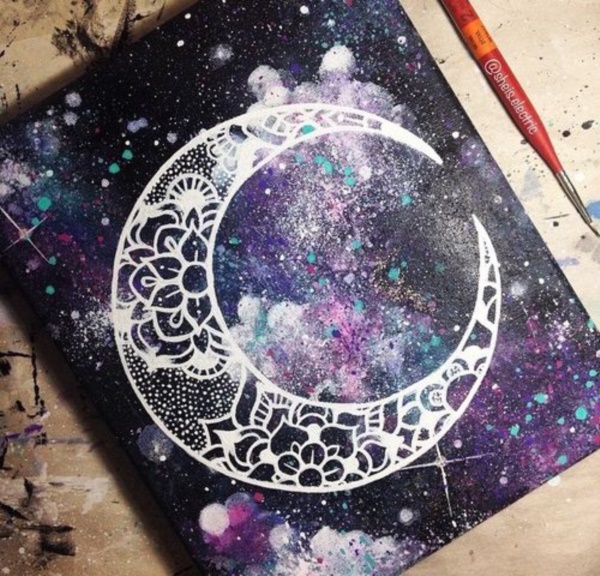 acrylic-galaxy-painting-ideas