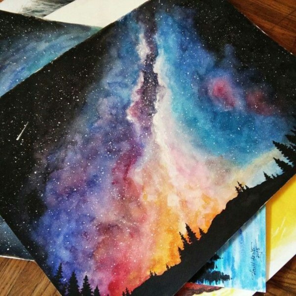 acrylic-galaxy-painting-ideas