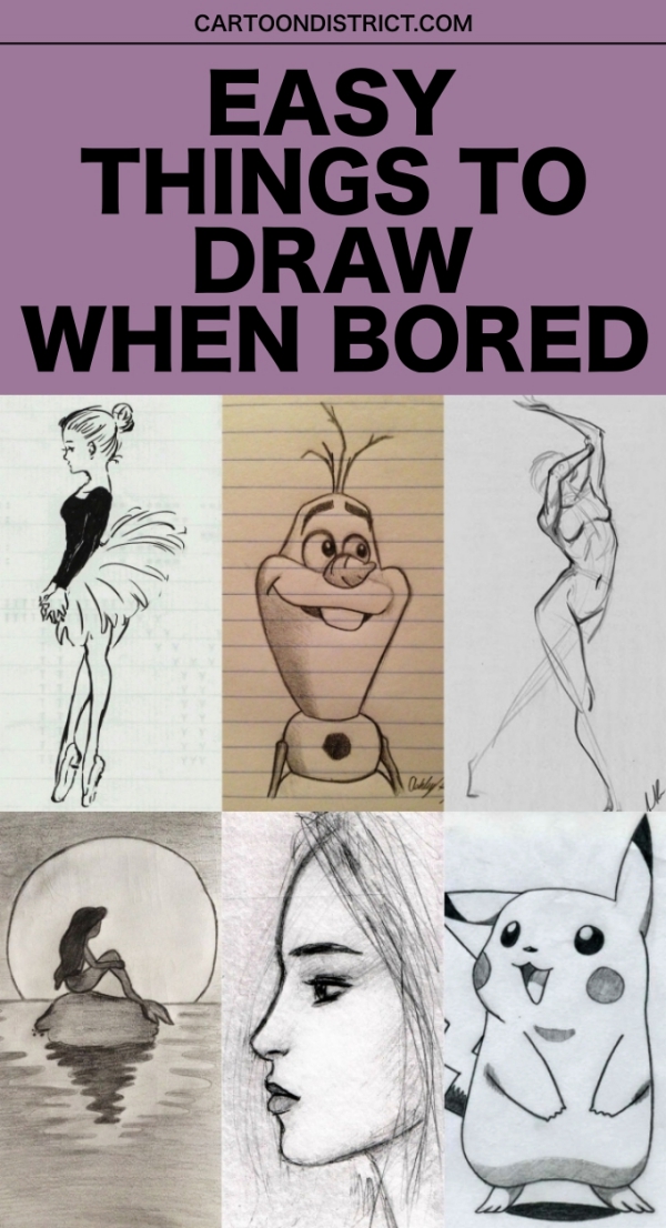 Cool and Easy Things to Draw When Bored