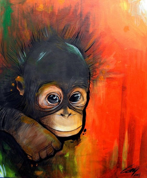 God Level Animal Paintings