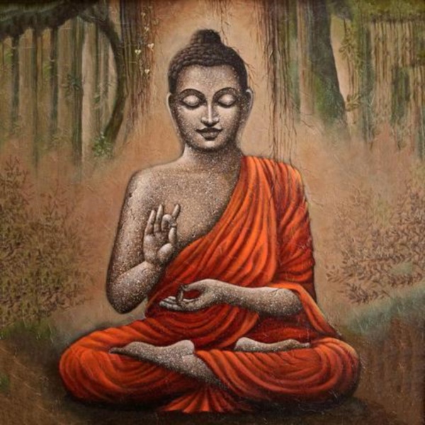 peaceful-gautam-buddha-painting-ideas