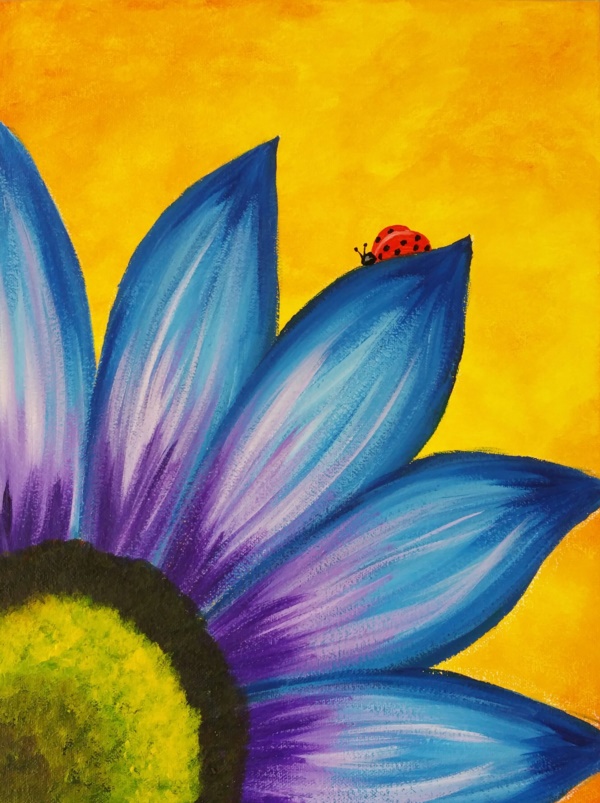 simple flower paintings ideas Elegant The gallery for Easy Flower