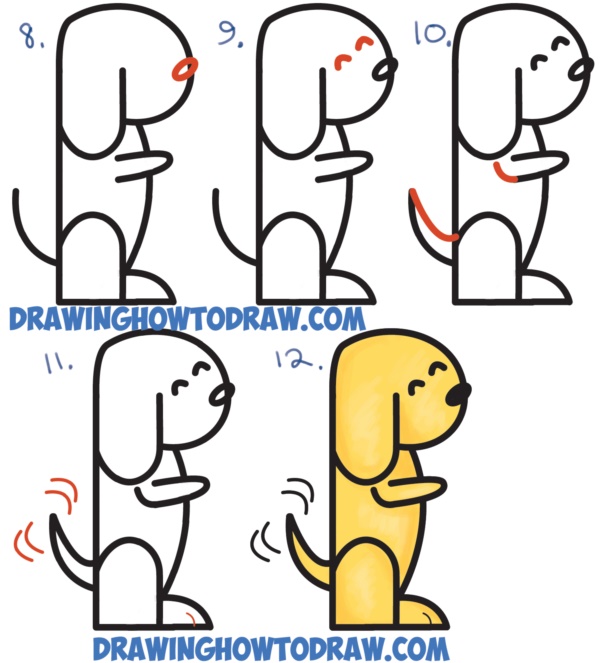 how-to-draw-a-dog-step-by-step-easily