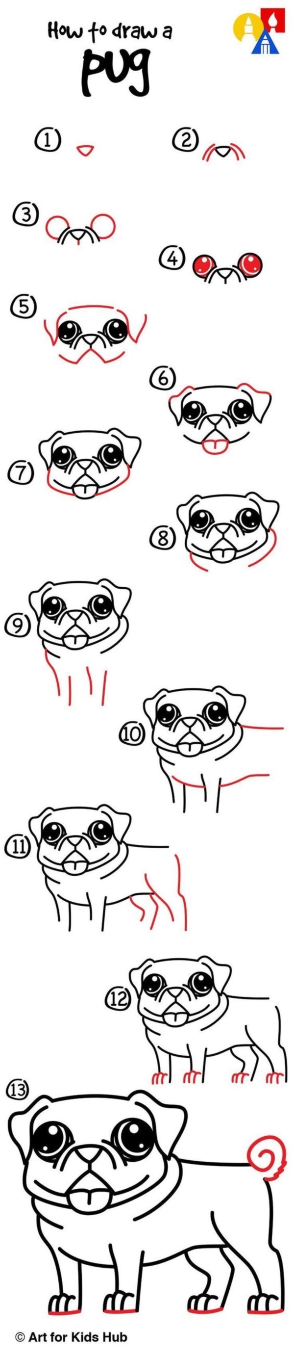 how-to-draw-a-dog-step-by-step-easily