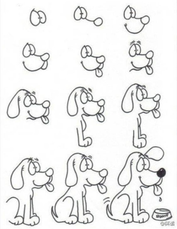 how-to-draw-a-dog-step-by-step-easily