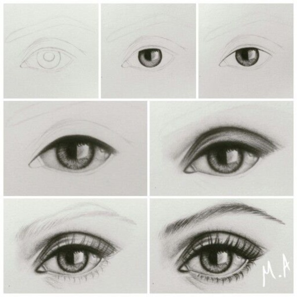 impressive-ways-to-draw-an-eye-easily