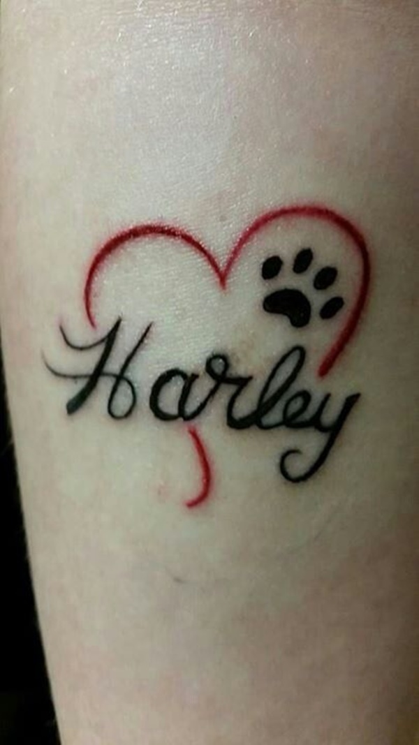 35 Cute Dog Tattoo Designs to make Your Friendship Alive Forever