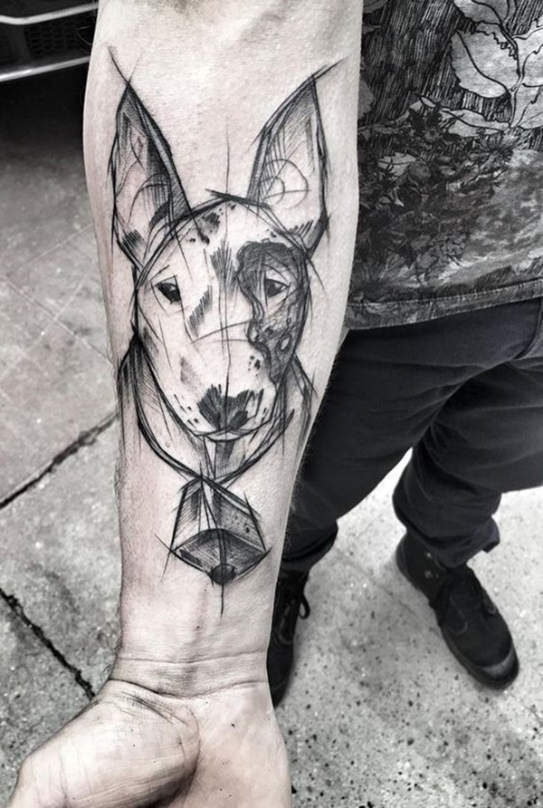 Cute Dog Tattoo Designs