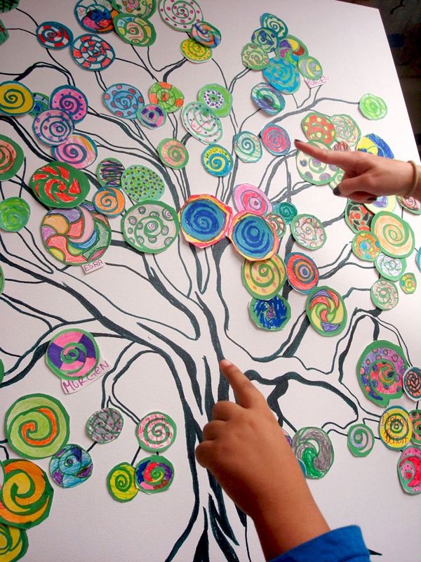 40 Easy Collaborative Art Projects For Kids In 2019 Cartoon District