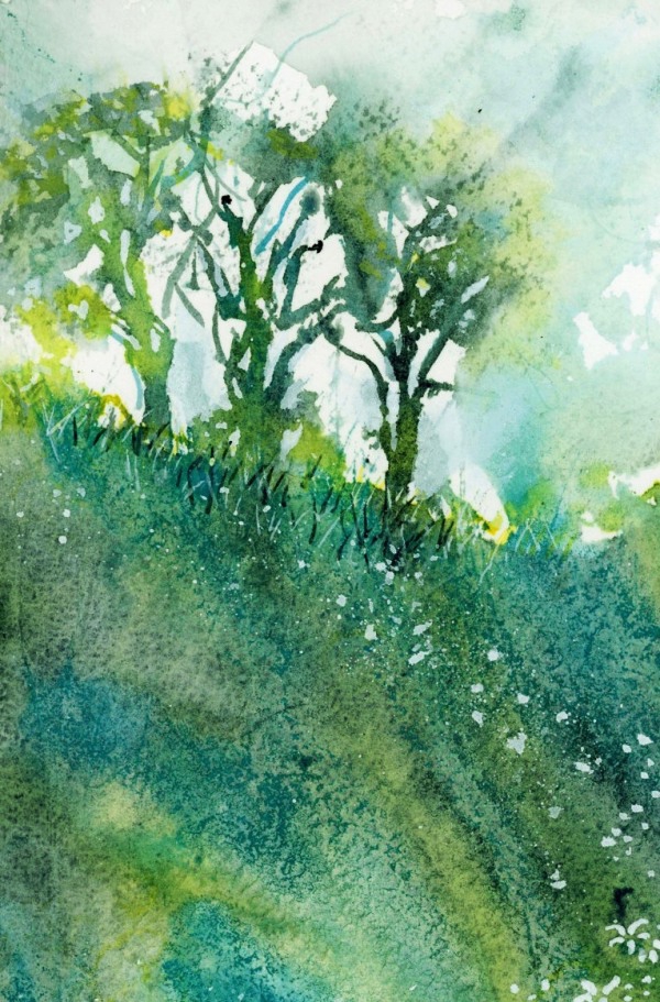 35 Easy Watercolor Landscape Painting Ideas To Try - Cartoon District