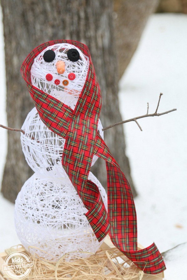 40 Brilliant DIY Snowman Crafts Ideas for Amazing Winter