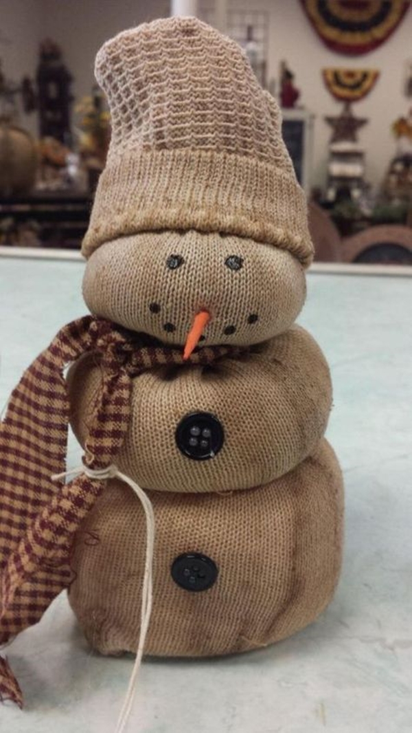 40 Brilliant DIY Snowman Crafts Ideas for Amazing Winter