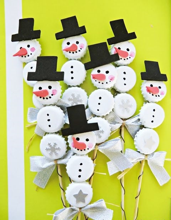 40 Brilliant DIY Snowman Crafts Ideas for Amazing Winter