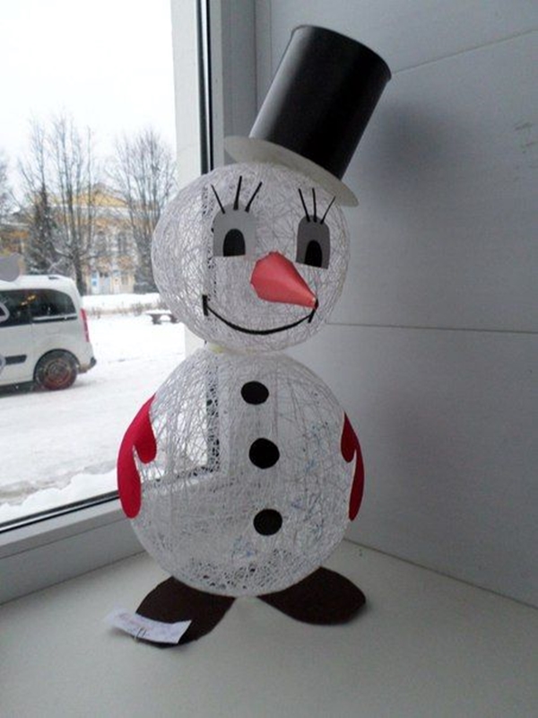 40 Brilliant DIY Snowman Crafts Ideas for Amazing Winter