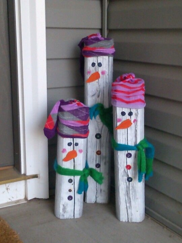 40 Brilliant DIY Snowman Crafts Ideas for Amazing Winter