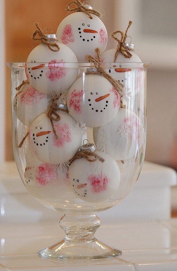 40 Brilliant DIY Snowman Crafts Ideas for Amazing Winter