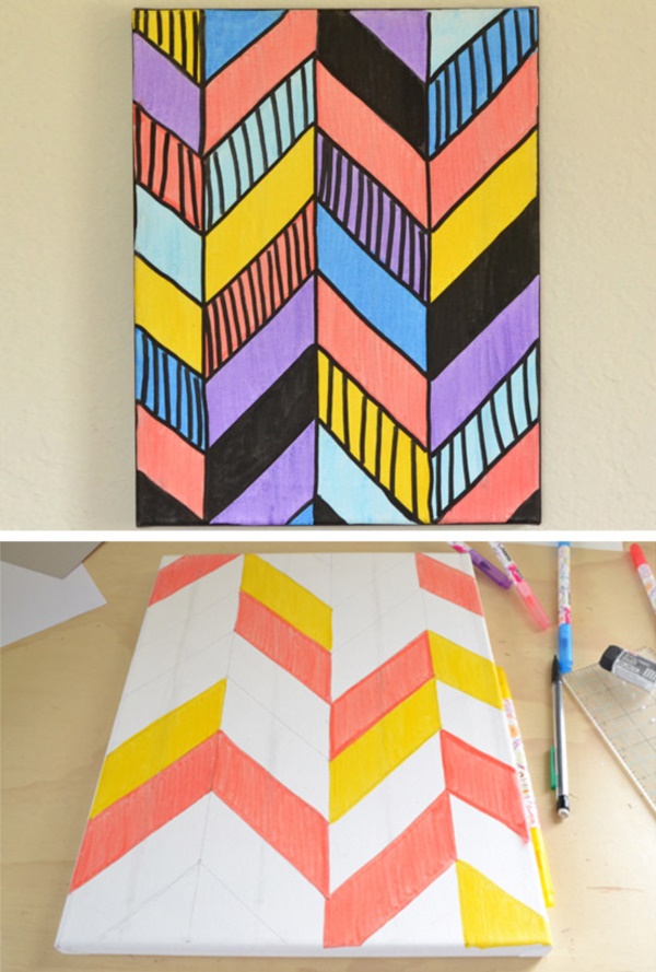 diy-canvas-painting-ideas-for-home-wall-decoration