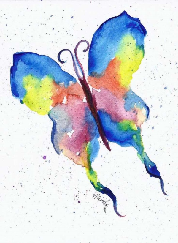 40 Simple Watercolor Paintings Ideas for Beginners to Copy
