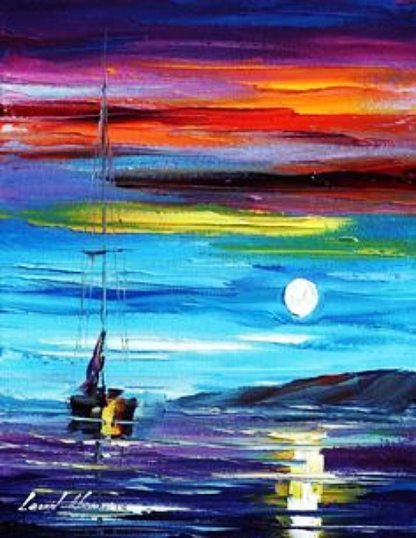  Acrylic-Palette-Knife-Painting-Techniques-and-Ideas