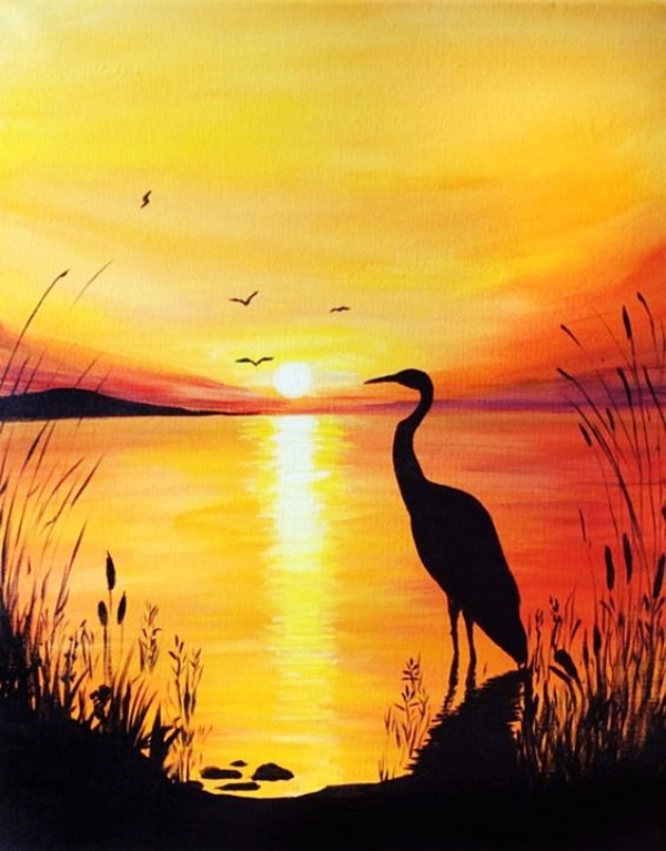 Easy Acrylic Painting Ideas on Canvas (29) - Cartoon District