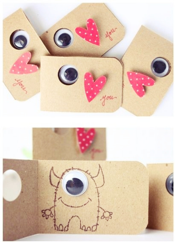 Homemade-Valentine’s-Day-Art-Craft-Ideas