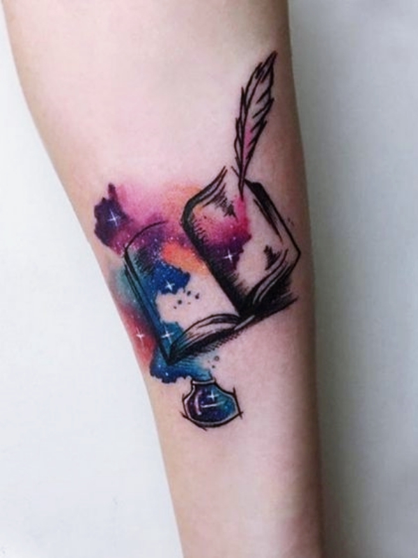 Cute-Watercolor-Tattoo-Designs-and-Ideas-For-Temporary-Use