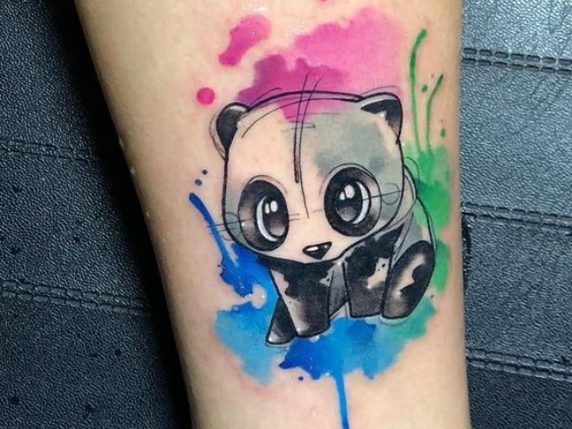 40 Cute Watercolor Tattoo Designs and Ideas For Temporary Use - Cartoon  District