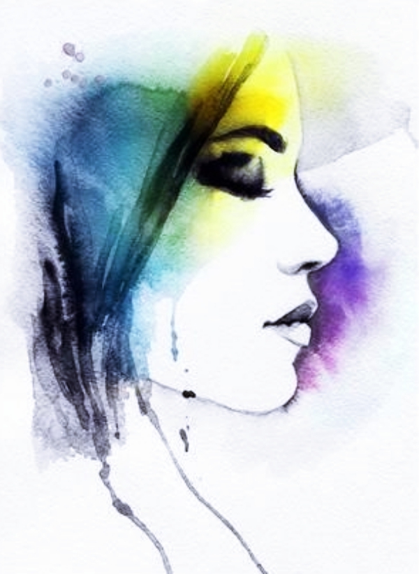 Watercolor-Portrait-Illustrations-and-Paintings
