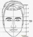 How to draw a Male Face