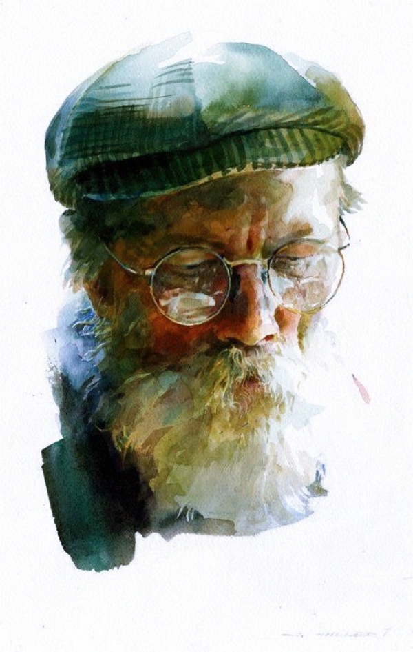 Realistic-Watercolor-Portrait-Illustrations-and-Paintings