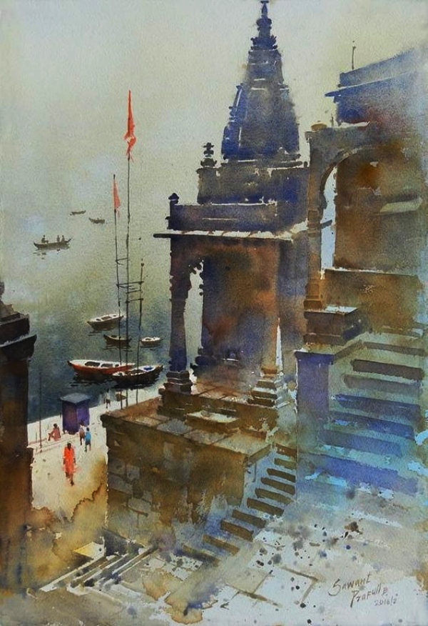 Traditional Indian Art Paintings on Canvas